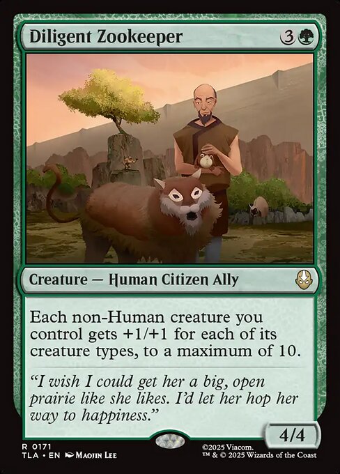 Diligent Zookeeper from Avatar: The Last Airbender