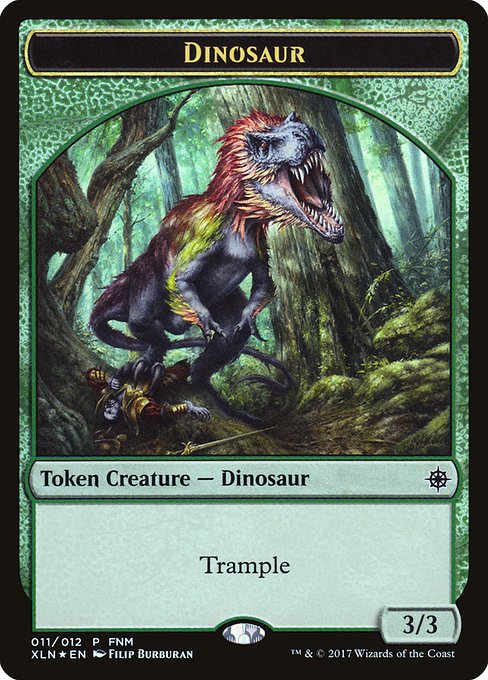 Dinosaur // Treasure from Friday Night Magic 2017