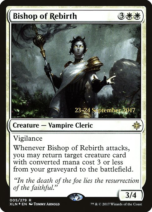 Bishop of Rebirth from Ixalan Promos