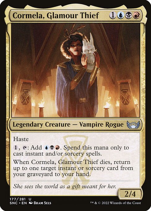 Cormela, Glamour Thief highlighted card art