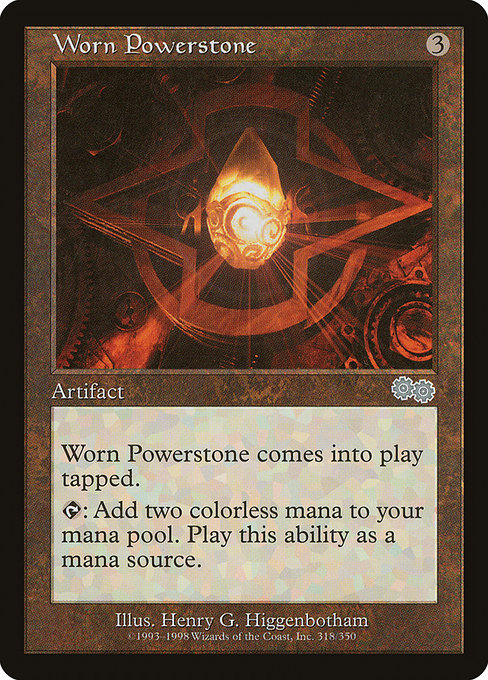 Worn Powerstone from Urza's Saga