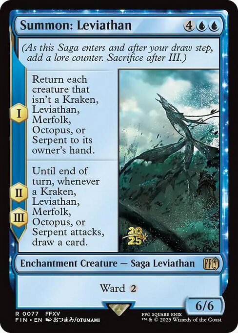 Summon: Leviathan highlighted card art