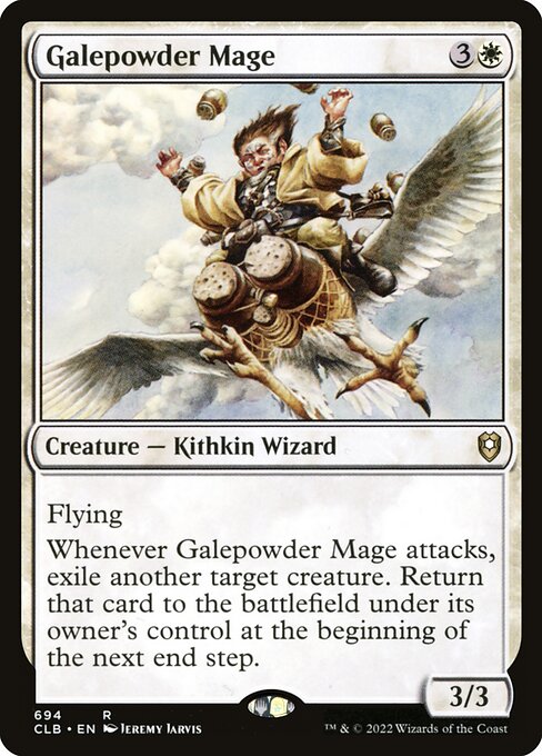 Galepowder Mage highlighted card art