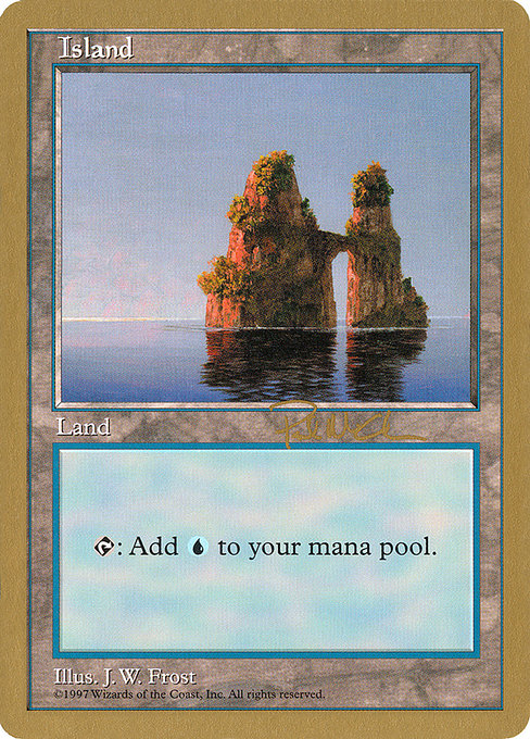 Island from World Championship Decks 1997