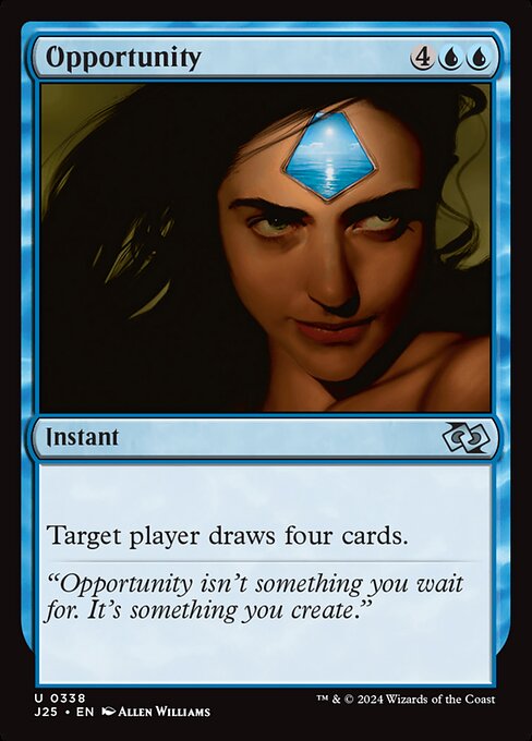 Opportunity highlighted card art