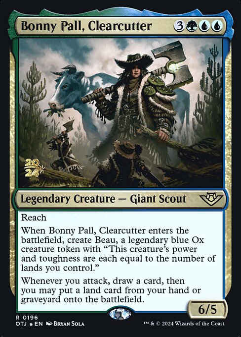 Bonny Pall, Clearcutter highlighted card art