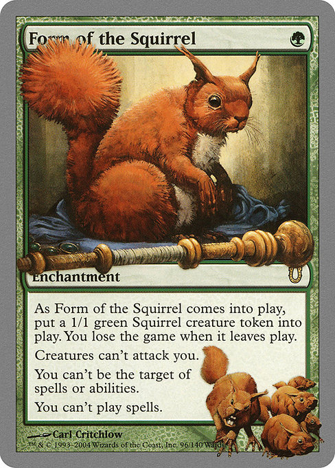 Form of the Squirrel highlighted card art