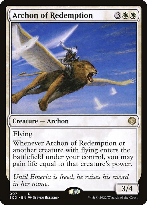 Archon of Redemption highlighted card art