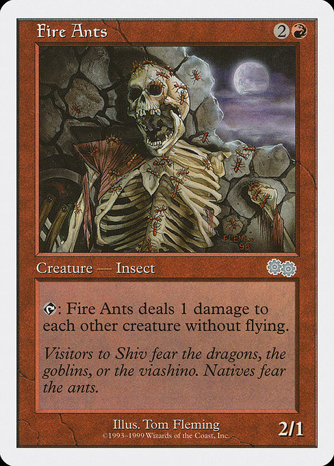 Fire Ants highlighted card art