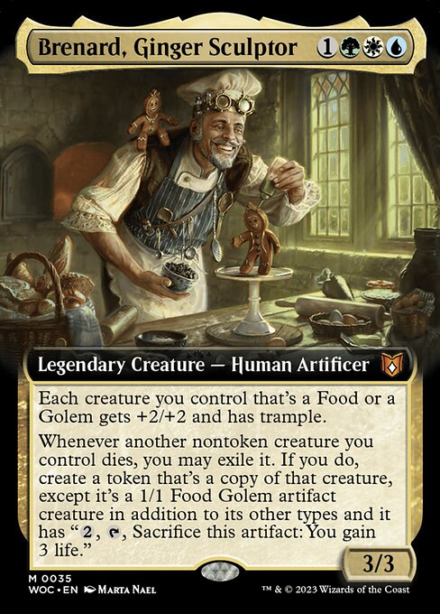 Brenard, Ginger Sculptor from Wilds of Eldraine Commander
