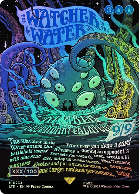 The Watcher in the Water highlighted card art