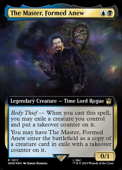 The Master, Formed Anew highlighted card art
