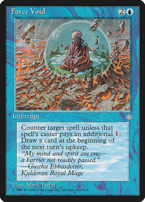 Force Void highlighted card art