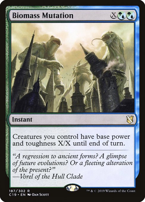 Biomass Mutation from Commander 2019