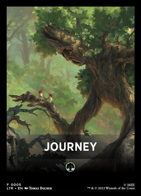 Journey highlighted card art