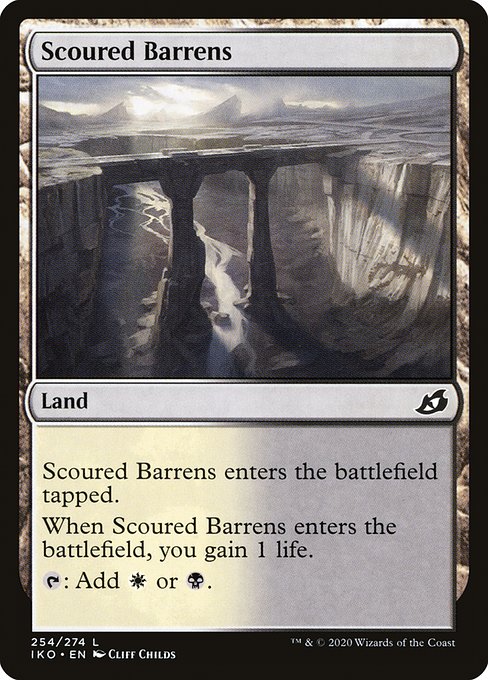 Scoured Barrens from Ikoria: Lair of Behemoths
