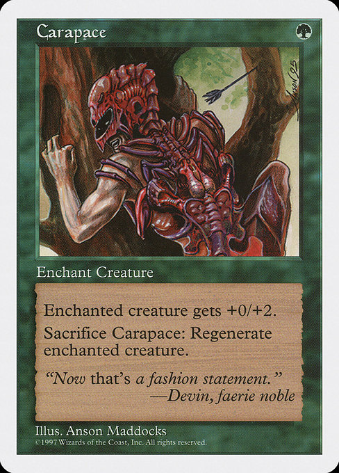 Carapace from Fifth Edition