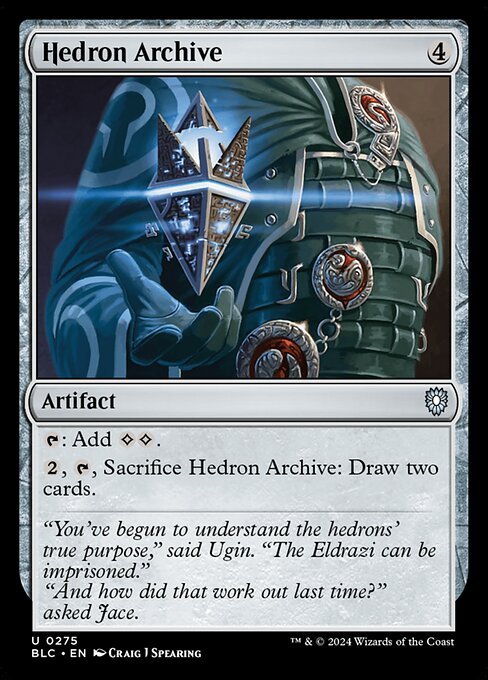 Hedron Archive from Bloomburrow Commander
