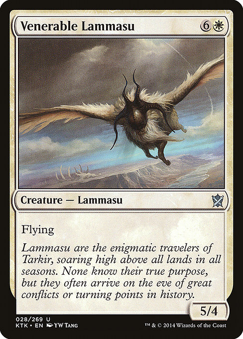 Venerable Lammasu highlighted card art