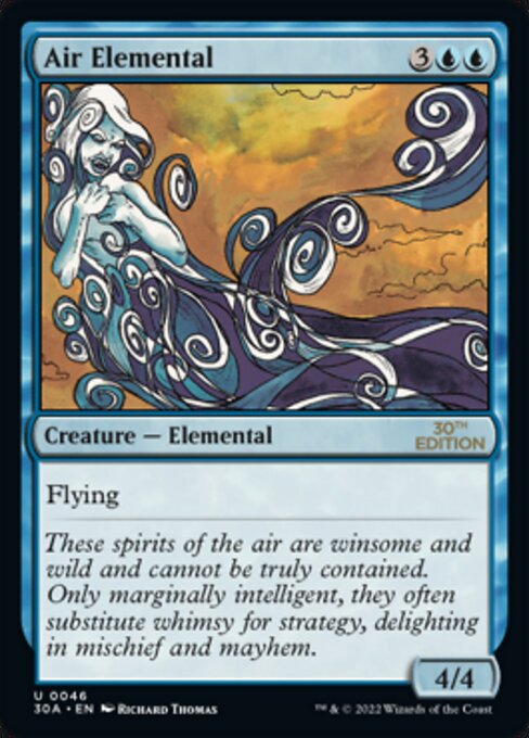Air Elemental from 30th Anniversary Edition