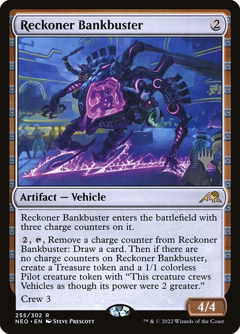 Reckoner Bankbuster from Kamigawa: Neon Dynasty Promos