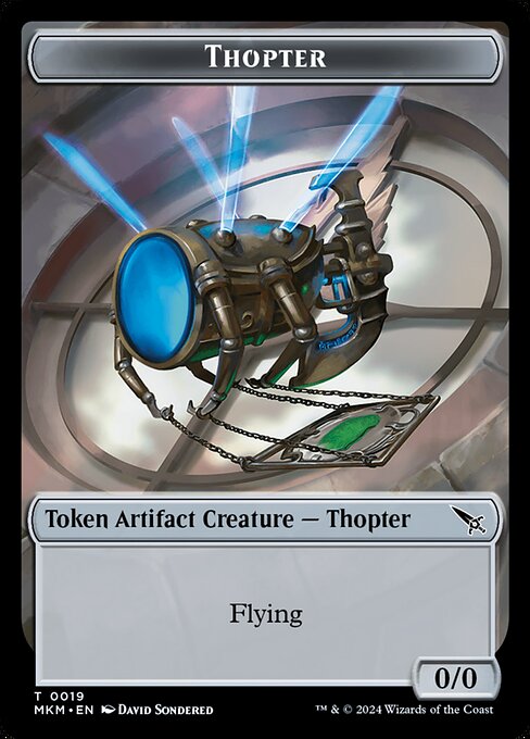 Thopter highlighted card art