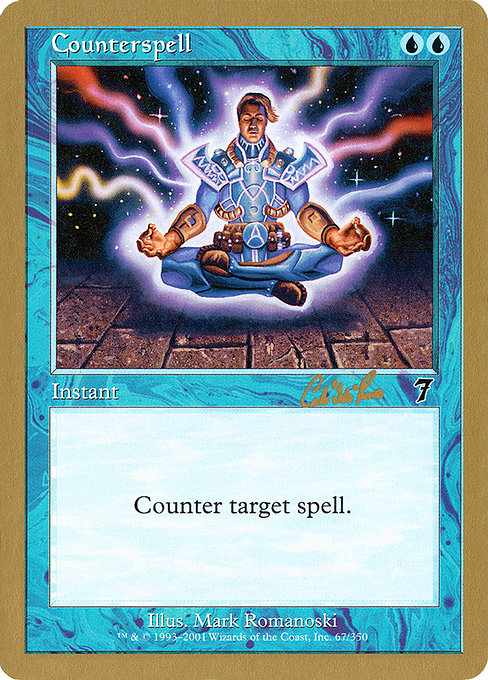 Counterspell from World Championship Decks 2002