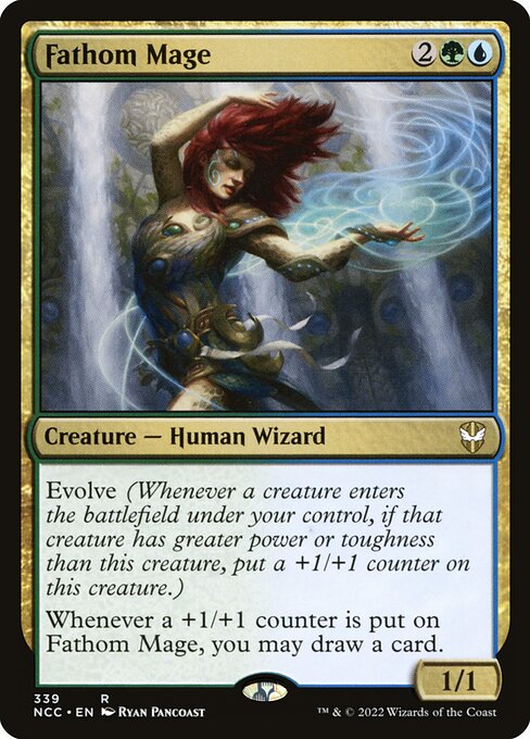 Fathom Mage from New Capenna Commander