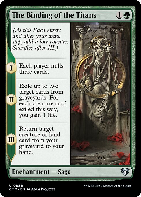 The Binding of the Titans highlighted card art
