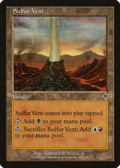 Sulfur Vent highlighted card art