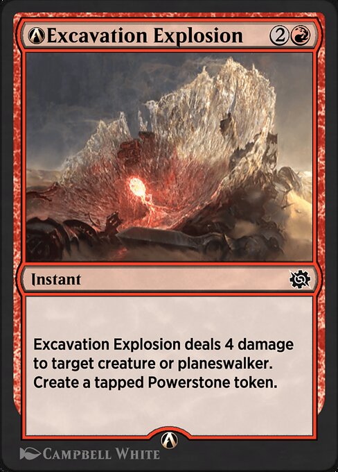 A-Excavation Explosion highlighted card art