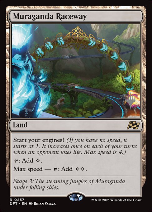Muraganda Raceway highlighted card art
