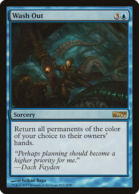 Wash Out from IDW Comics Inserts