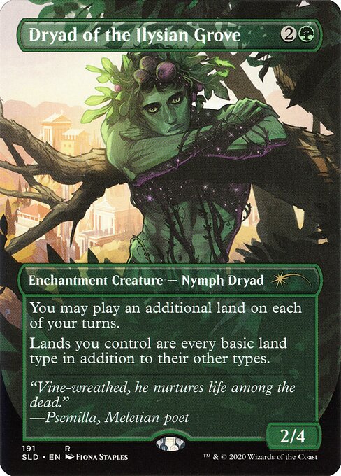Dryad of the Ilysian Grove from Secret Lair Drop