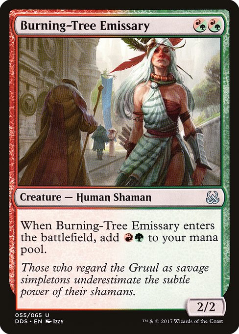 Burning-Tree Emissary from Duel Decks: Mind vs. Might