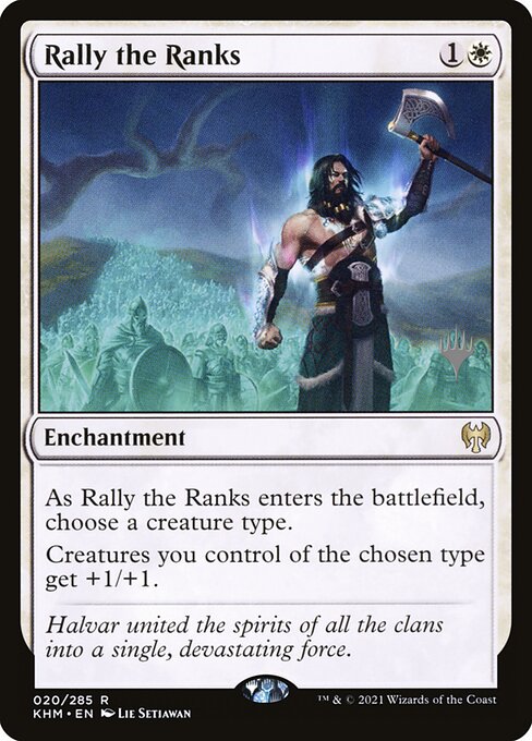Rally the Ranks from Kaldheim Promos