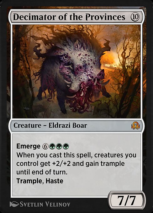 Decimator of the Provinces from Shadows over Innistrad Remastered