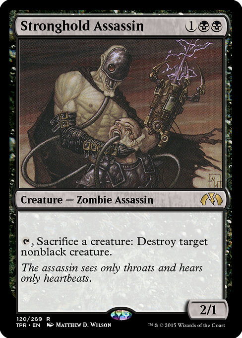 Stronghold Assassin highlighted card art