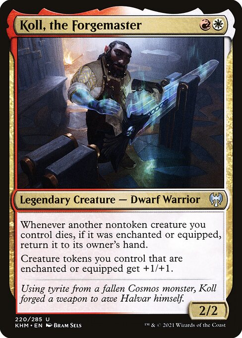 Koll, the Forgemaster from Kaldheim