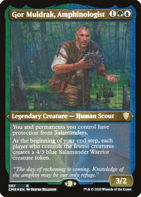 Gor Muldrak, Amphinologist from Commander Legends