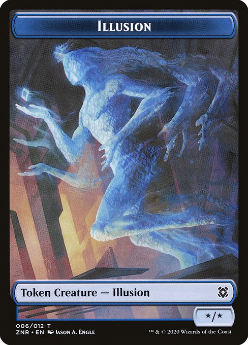 Illusion from Zendikar Rising Tokens