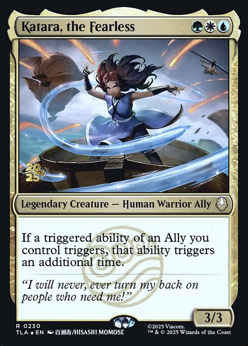 Katara, the Fearless from Avatar: The Last Airbender Promos