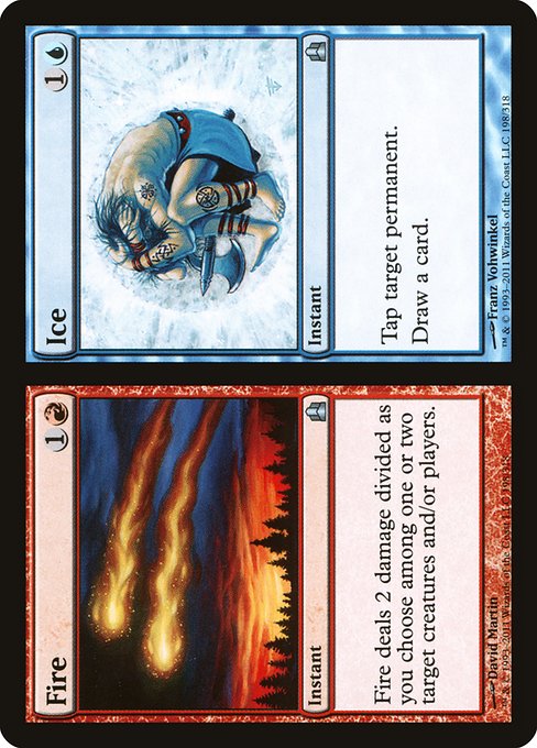 Fire // Ice from Commander 2011