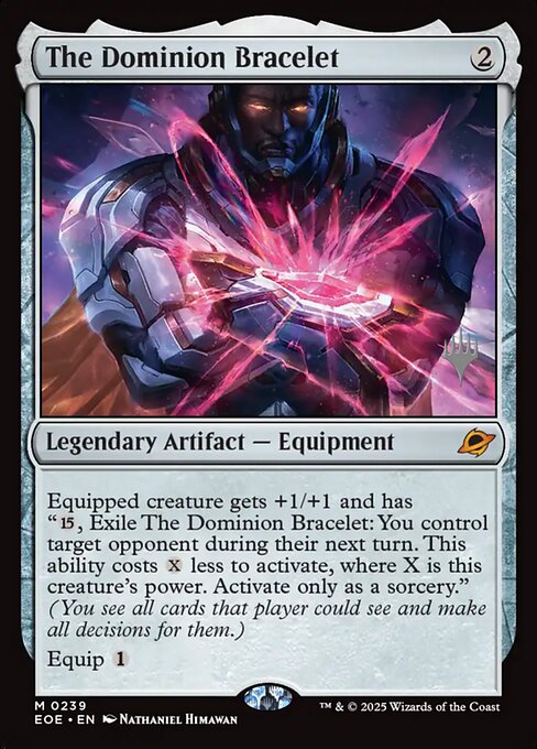 The Dominion Bracelet highlighted card art