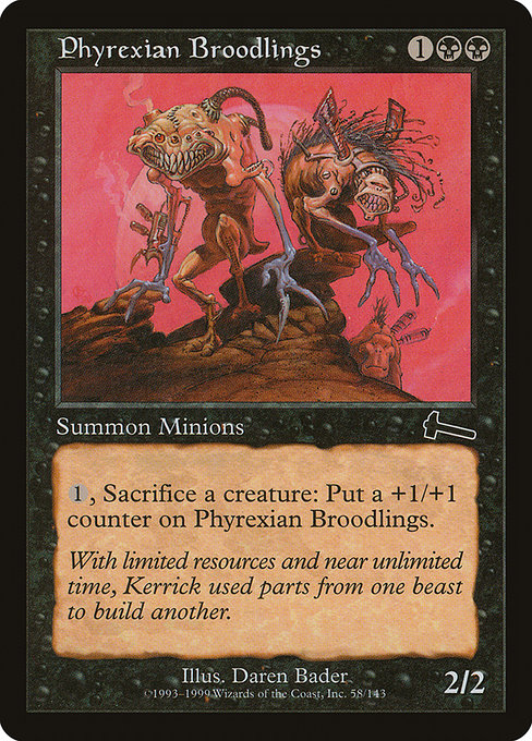 Phyrexian Broodlings from Urza's Legacy