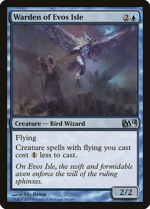 Warden of Evos Isle from Magic 2014