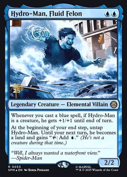 Hydro-Man, Fluid Felon from Marvel's Spider-Man Promos