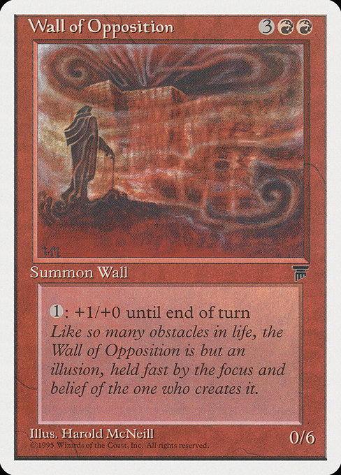 Wall of Opposition highlighted card art