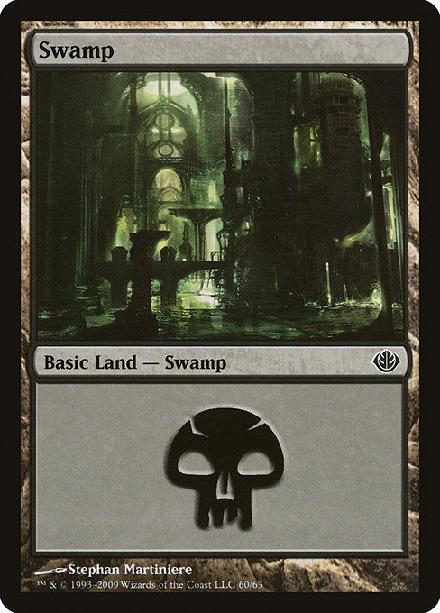 Swamp from Duel Decks: Garruk vs. Liliana