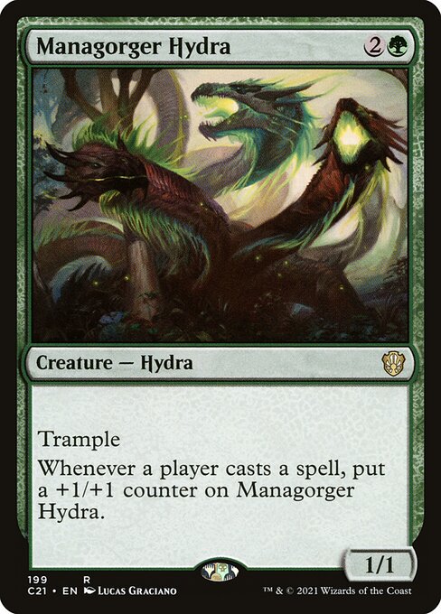 Managorger Hydra from Commander 2021